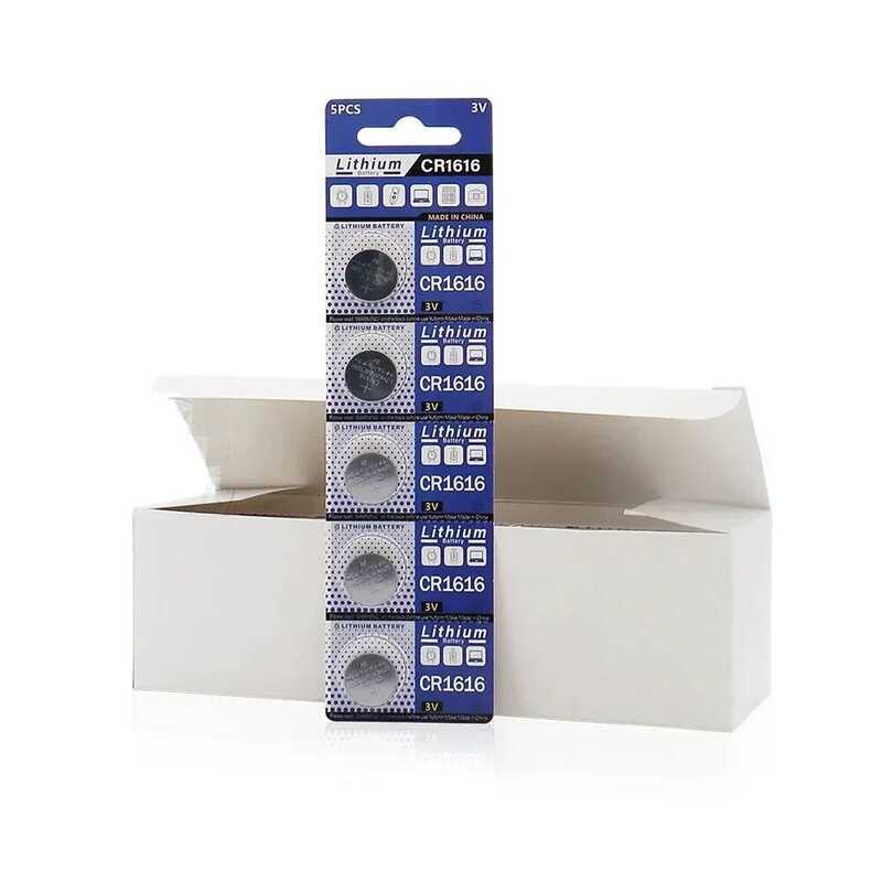 CR1616 แบตเตอรี่ลิเธียม แบบปุ่ม LM1616 DL1616 BR1616 5021LC CR 1616 3V สำหรับนาฬิกา รีโมท เครื่องคิด