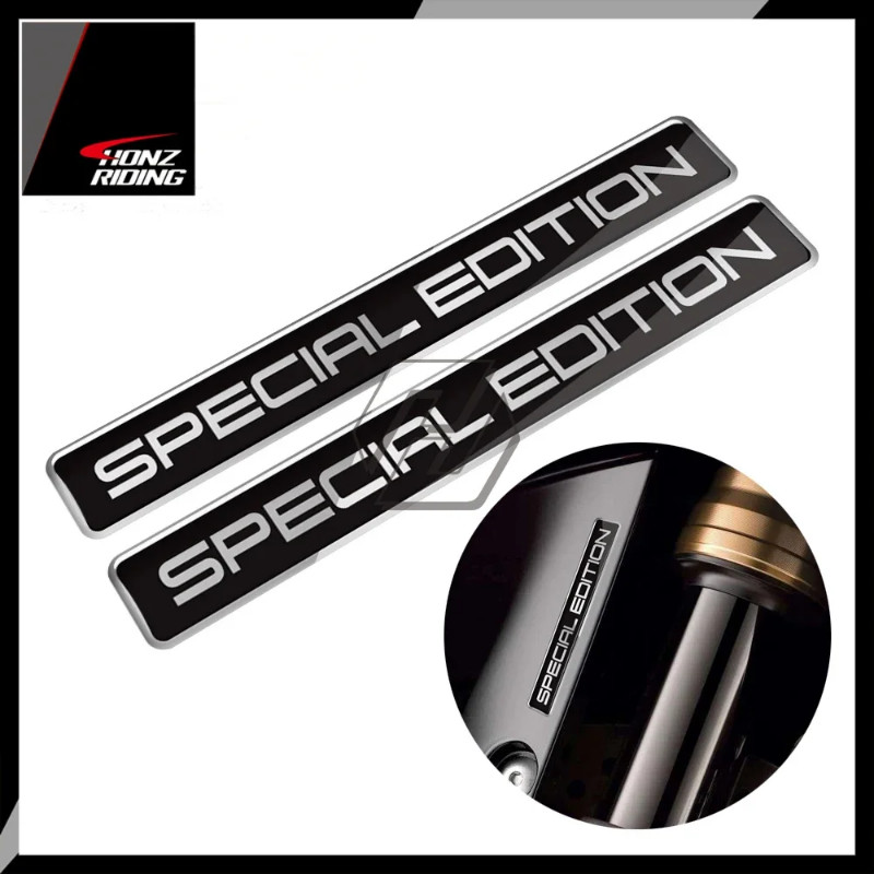 For BMW Suzuki Aprilia Ducati Triumph Yamaha for Harley Sticker 3D Special Edition Sticker