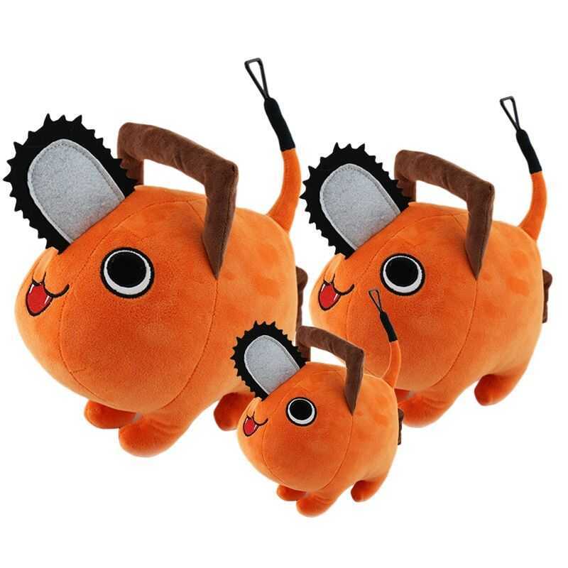 C Anime Chainsaw Man Plush Doll Pochita Cartoon Cute Anime Figure Stuffed Plush Dolls Pendant Keych