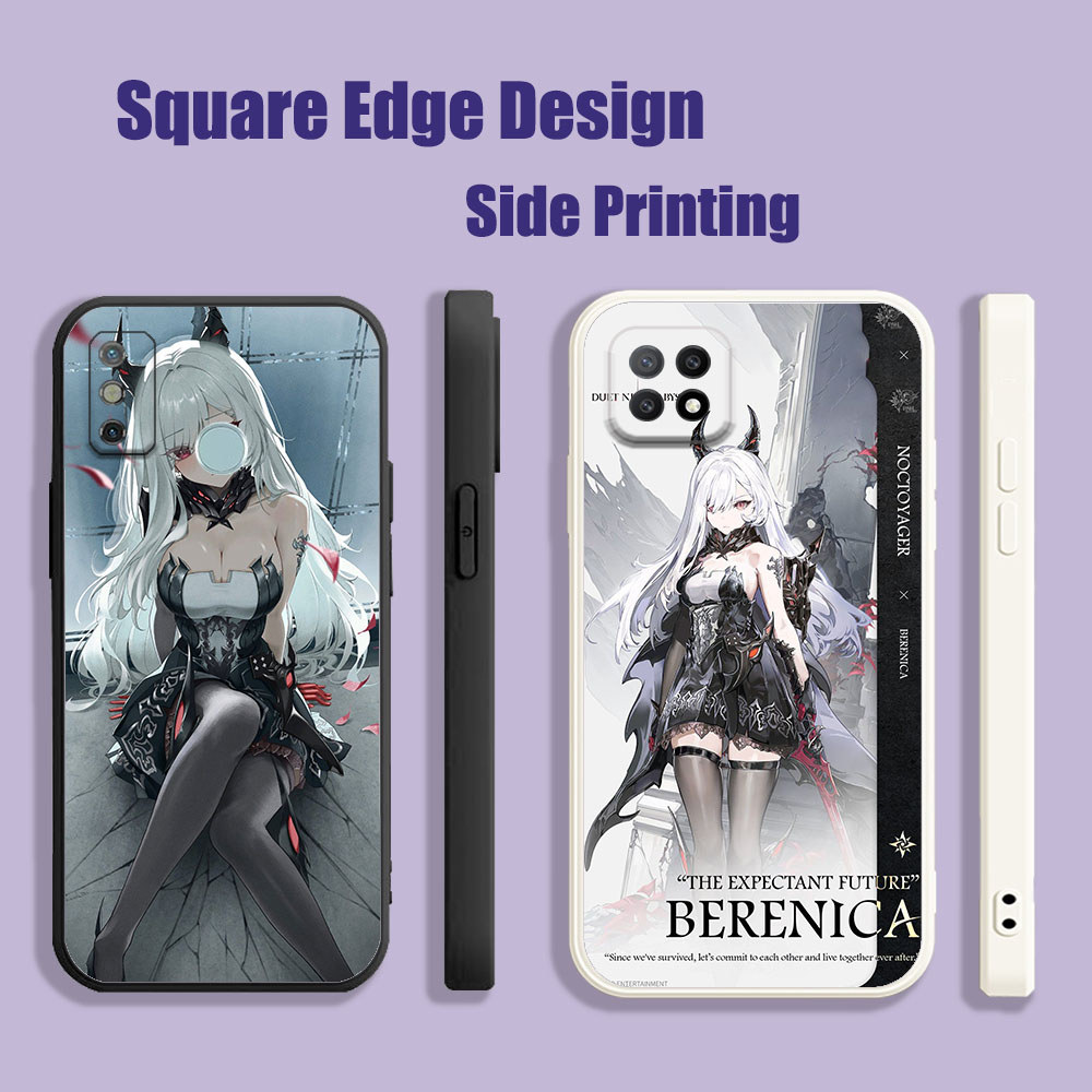 Casing For iPhone 11 Pro Max 12 6 6s Plus SE berenica จาก duet Night abyss BOM15 Phone Case Square E