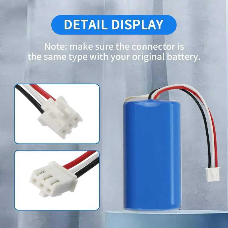 V-tac แบตเตอรี่ทดแทนสำหรับ VT-5555/5556, Midea M4, Kitfort KT-545, XBOOST หุ่นยนต์ดูดฝุ่น 14.4V Li-i