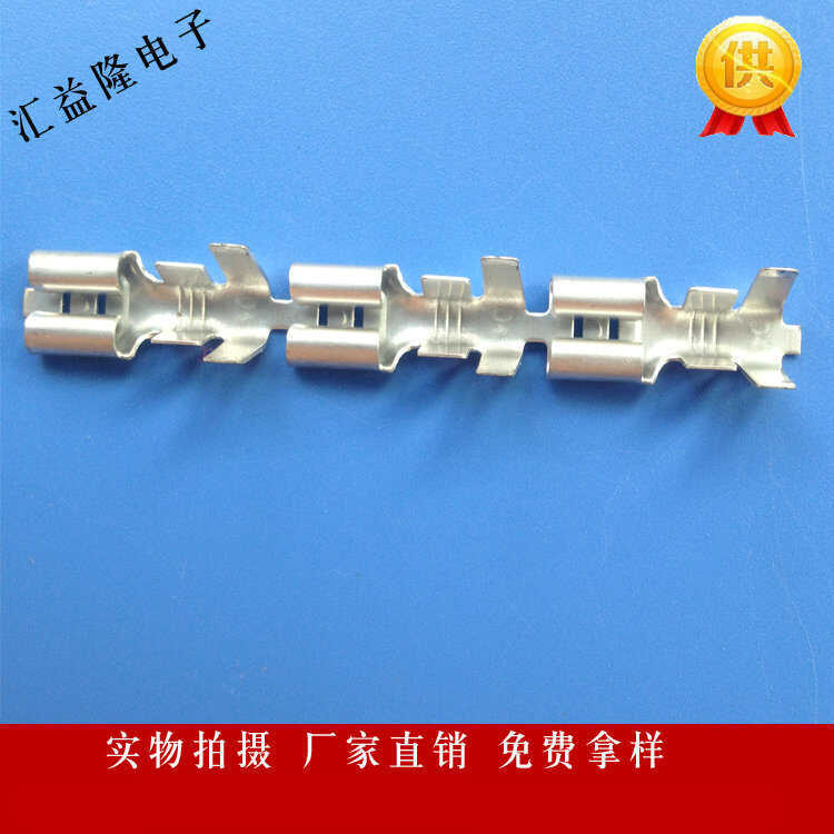 DJ626-6.3 ABC 250 เทอร์มินัลตรง DJ622-D6.3 A/B/C สปริงปลั๊กตรง