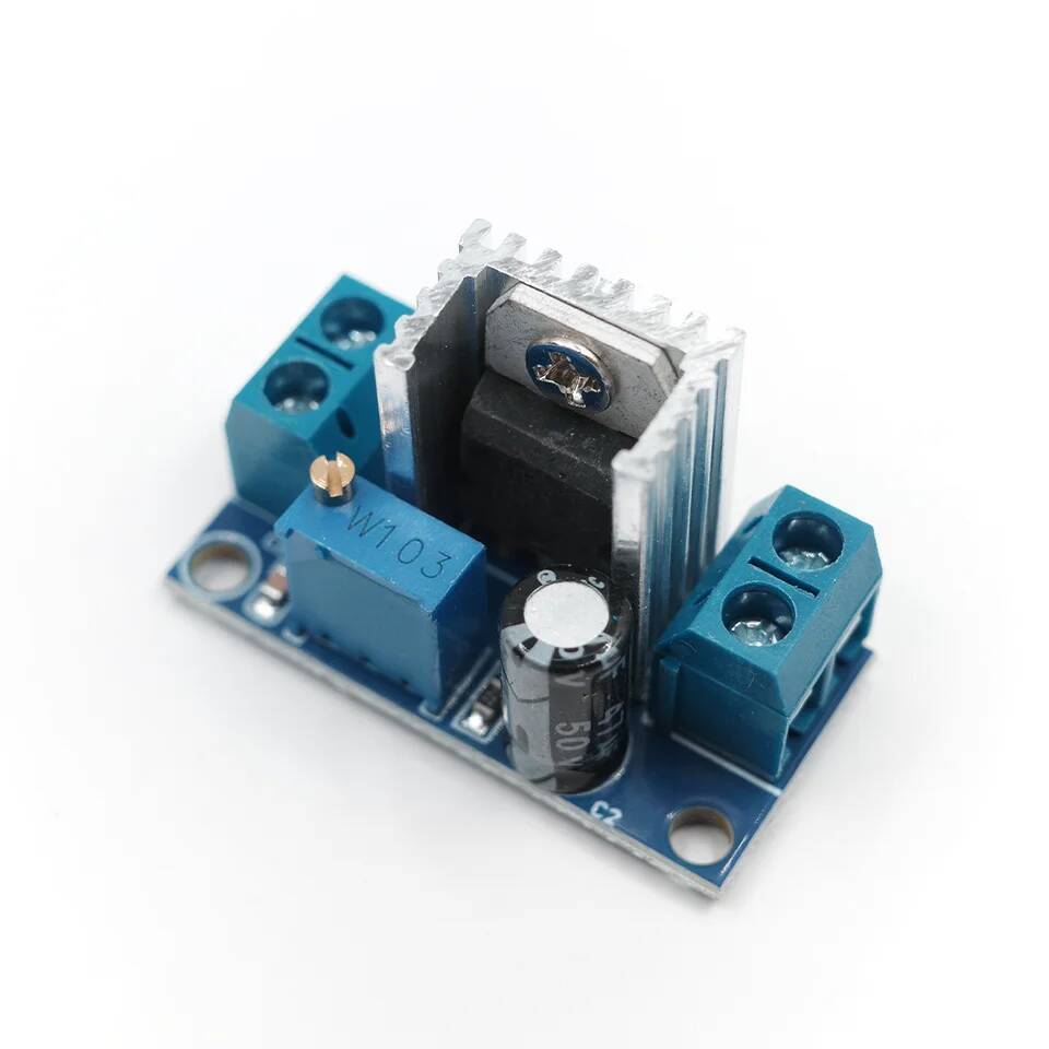 LM317 DC-DC Converter Buck ขั้นตอนลงแผงวงจรโมดูล Linear Regulator LM317 ปรับแรงดันไฟฟ้าแบบปรับได้แหล