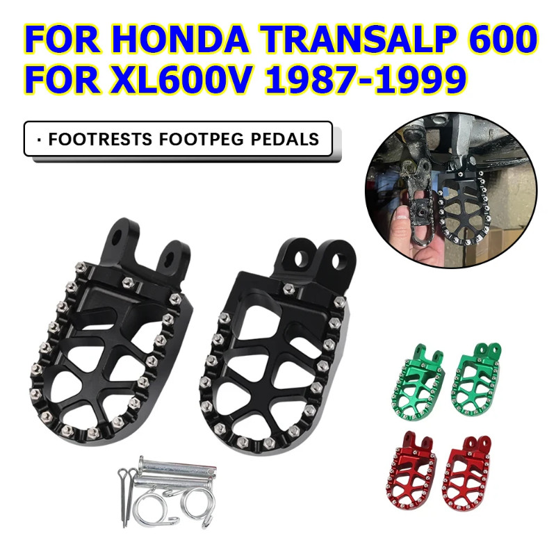 For HONDA TRANSALP 600 XL600V XL 600 V XL 600V XL600 V TRANSALP600 1995 1996 Accessories Footrests