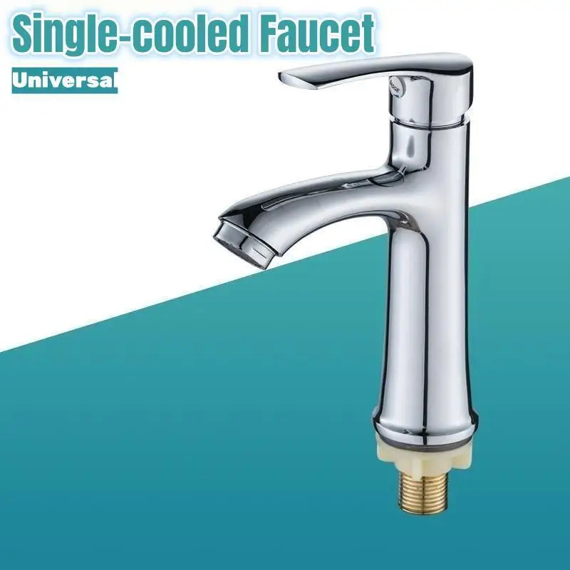 Single-cooled Faucet Net Nozzle Bathroom Faucet Kitchen Hand Washing Basin Is Universal Single-cool