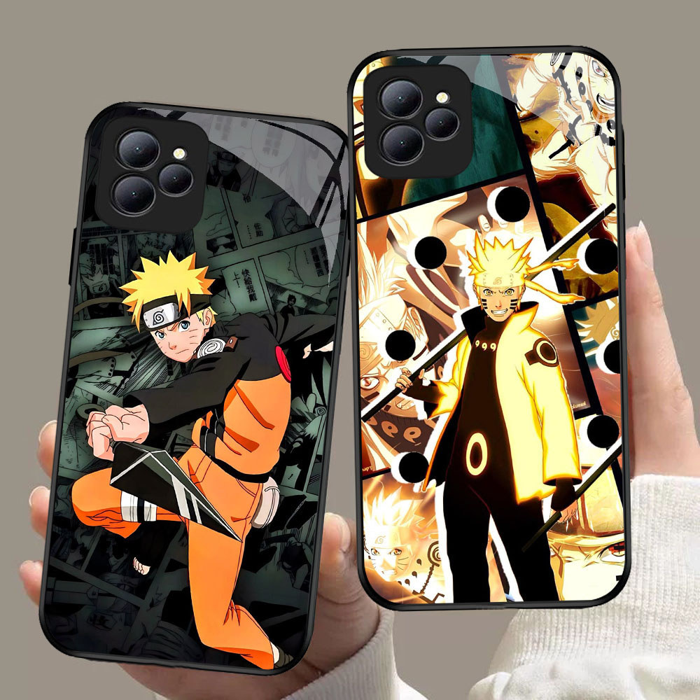 SD-66 Naruto HD Glass Casing สําหรับ Infinix Smart 6 7 8 Hot 9 10 11 Play 30i Note 40i 50 50i Pro Pl