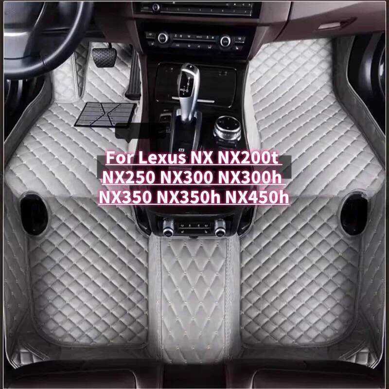Custom Anti-slip รถสําหรับ Lexus NX NX200t NX250 NX300 NX300h NX350 NX350h NX450h Auto พรมเท้า Coche