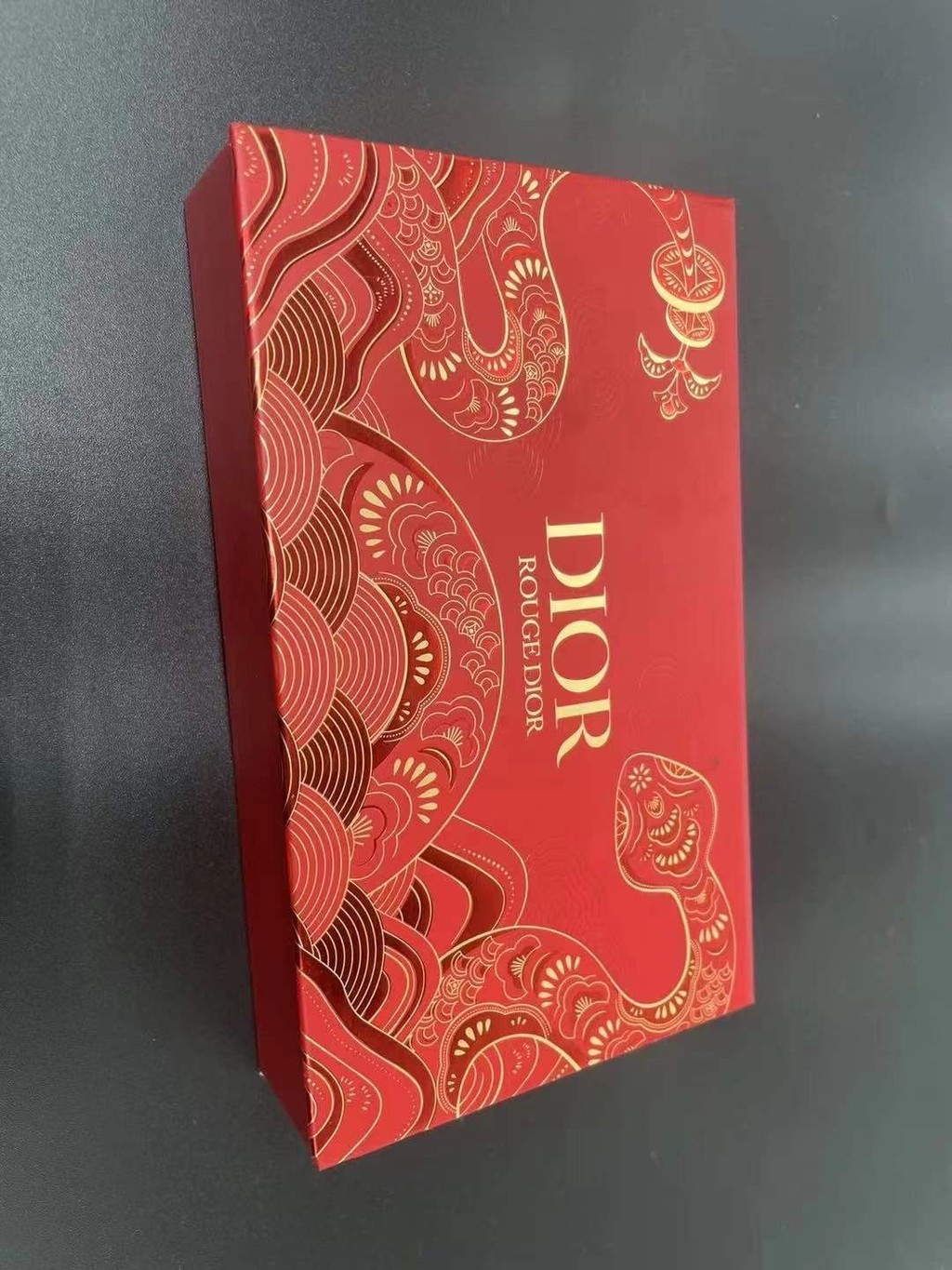 ยิงจริง❤ /8 Snake มาพร้อมชุดห้าชิ้นตัวอย่างลิปสติก Blue Gold!บรรจุ 1.5ก * 5.สีเบอร์ 999 Velvet+720 V