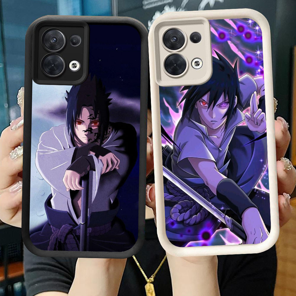 TS-90 Uchiha SasukeปลอกกันกระแทกสําหรับOPPO F21 F21S Reno 7 7Z 8 8Z Realme C71 C73 14X Lite Pro
