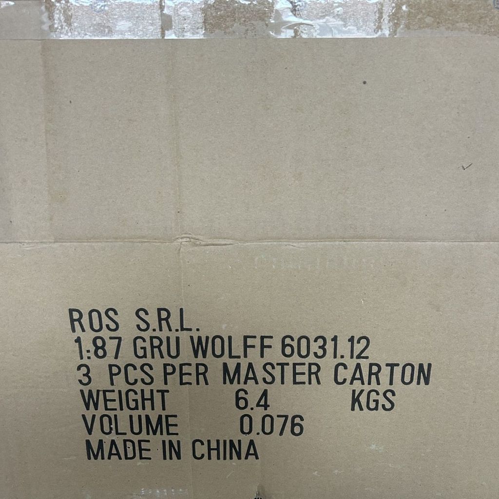 อิตาลี ROSWOLFF6031 Tower Crane 1: 87 Alloy Crane Crane Model