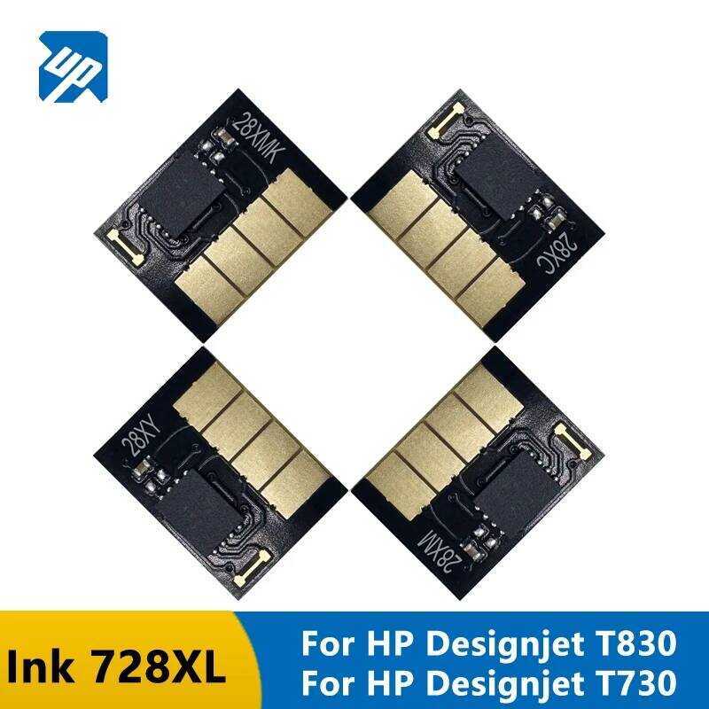 HP728XL ชิปตลับหมึก ขนาด 300 มล. รุ่นใหม่สำหรับ HP 728 DesignJet 730 830 T830 T730 F9J68A F9J67A F9J