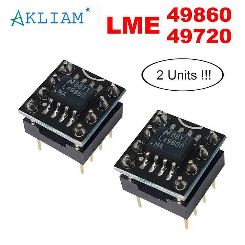 AkLIAM อะไหล่ 2 ชิ้น/หน่วย ต้นฉบับ TI LME49860 LME49720 แอมป์ปฏิบัติการคู่ เสียงรบกวนต่ำ