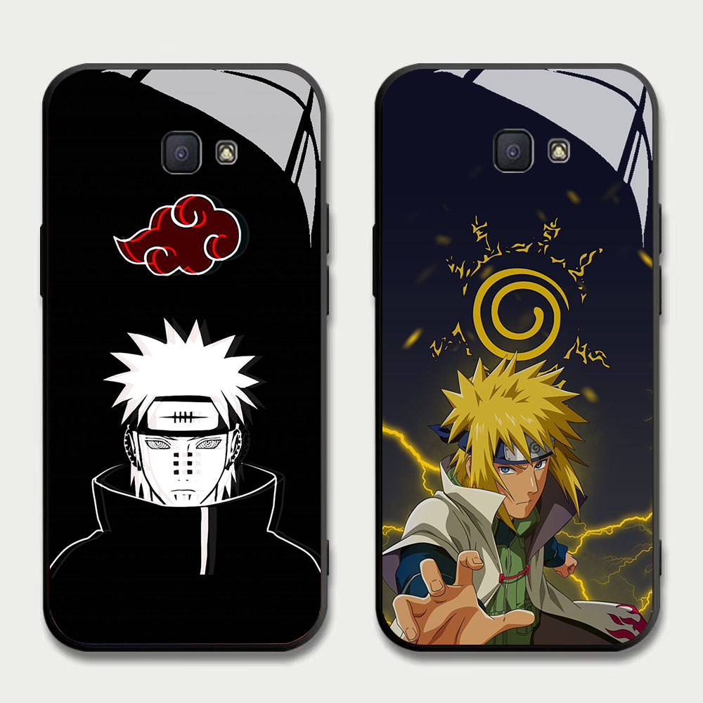 TS-80 Kamikaze Minato HD Glass Casing สําหรับ Samsung Note 9 S24 S25 FE Ultra J7 Prime J6 J4 Core Pr