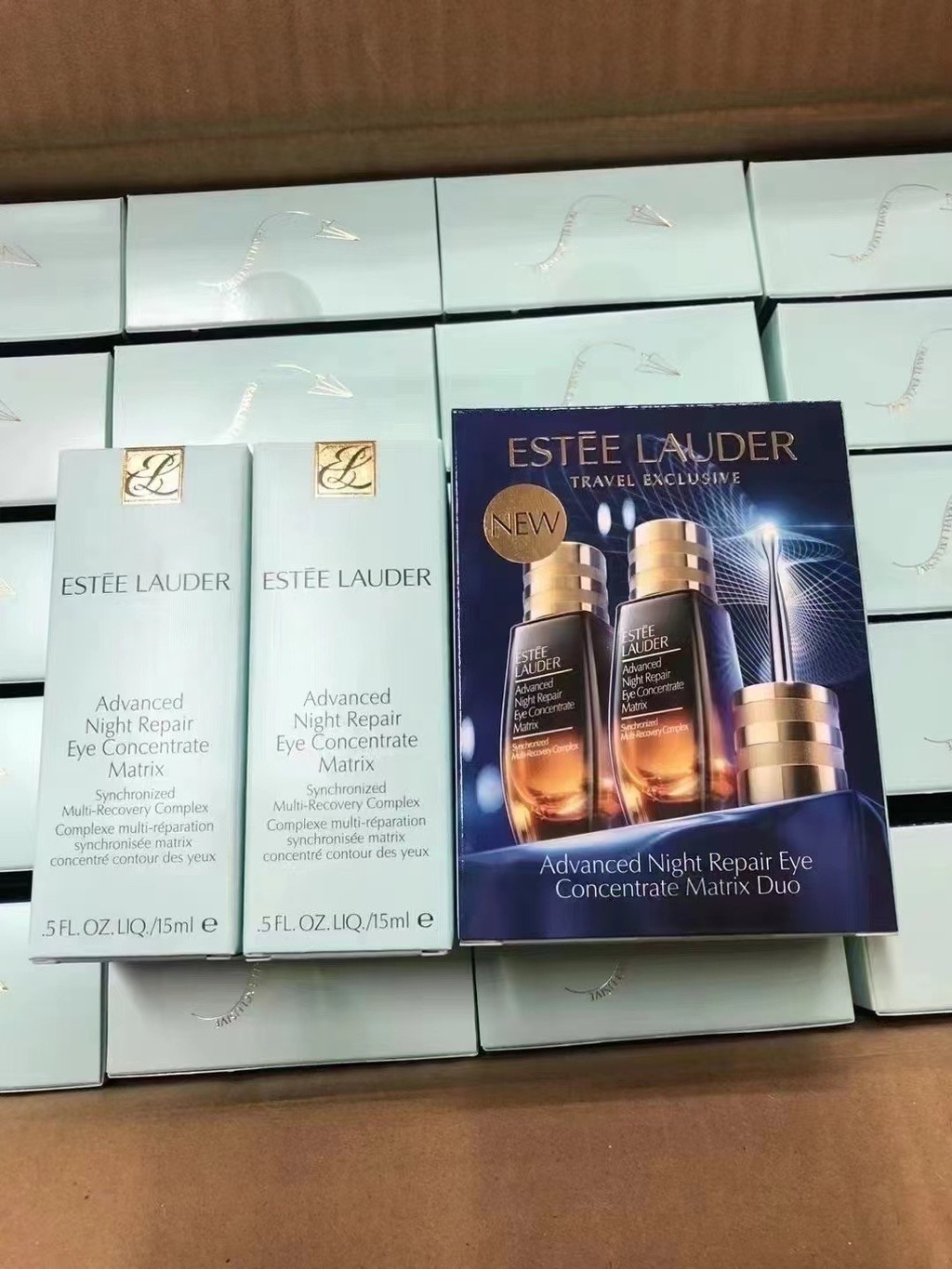 ส่วนลดใน Straw Time 80/piece เวอร์ชันสูงสุดของ The Market Estee Lauder 2 in 1 Eye Essence Piece 100 