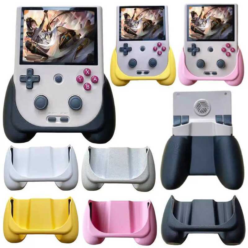 3D อะไหล่พิมพ์ Anbernic RG405V ด้ามจับ DIY สำหรับ RG406V ให้การยึดเกาะที่สะดวกสบาย