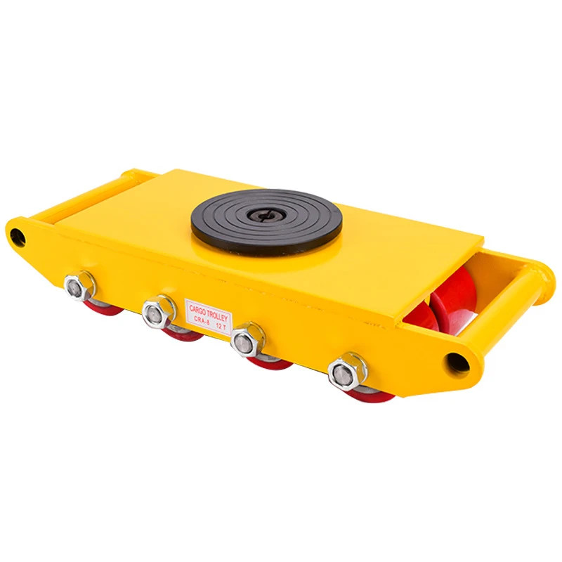 CAR12T Hand Push Truck 8-Wheel Universal Cargo Tank Truck 12T Heavy Cargo Handling Warehouse/Factor