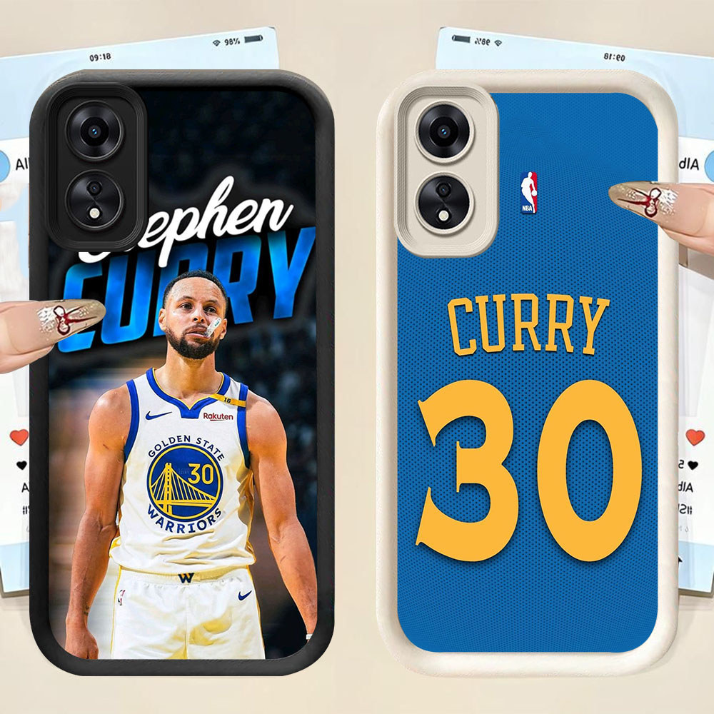 YS-89 Stephen Curry เคสกันกระแทกสําหรับ OPPO A17 A38 A58 F23 A60 A18 A78 A98