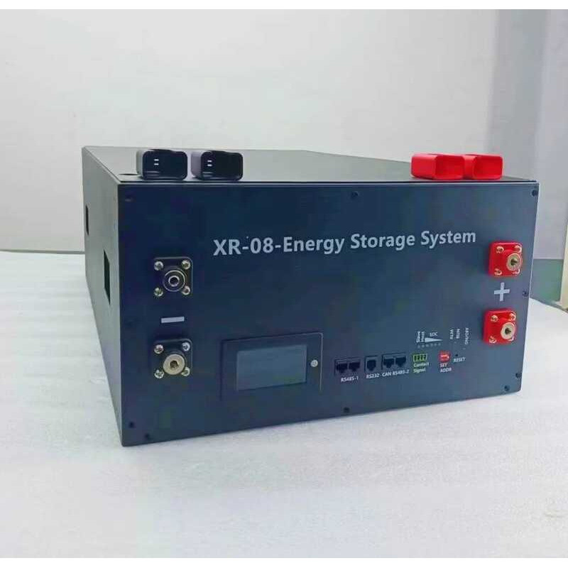 16S ระบบจัดเก็บพลังงานแสงอาทิตย์ 51.2V 15KWH XR08-48V280 แบตเตอรี่ LiFePO4 ชุด DIY สำหรับ JK BMS 3.2