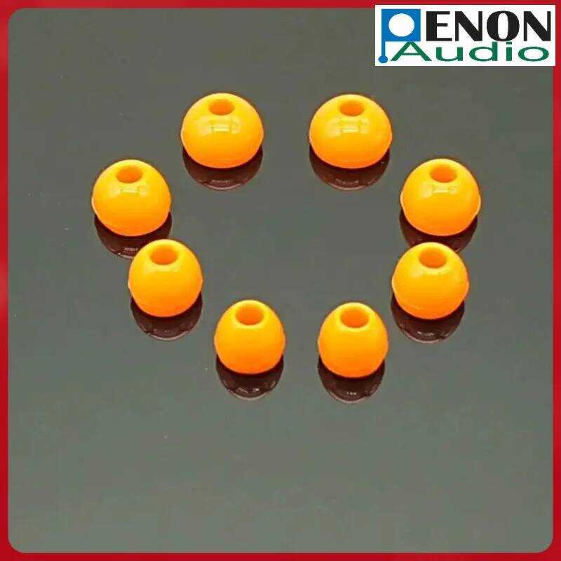Penon หูฟัง Liqueur O สีส้ม ขนาด 4.5 มม. S/M/L/XL หูฟังซิลิโคนสำหรับผู้ที่ชื่นชอบเสียง HiFi ขนาดหัว