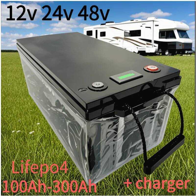 LiFePo4 แบตเตอรี่ 48V 12V 24V 100Ah 200Ah 280Ah 300Ah 400Ah แบตเตอรี่ลิเธียมไอออนฟอสเฟตสำหรับโซลาร์