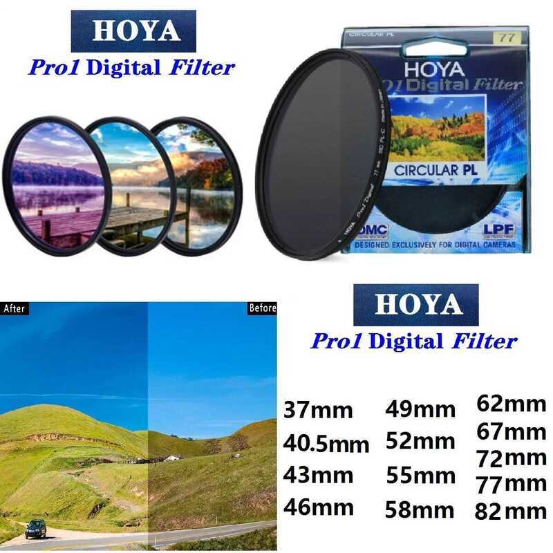 C HOYA CPL Pro1 Digital CPL CIRCULAR Polarizer Protective Lens Filter 37_40.5_43_46_4_52_55_58_62_6