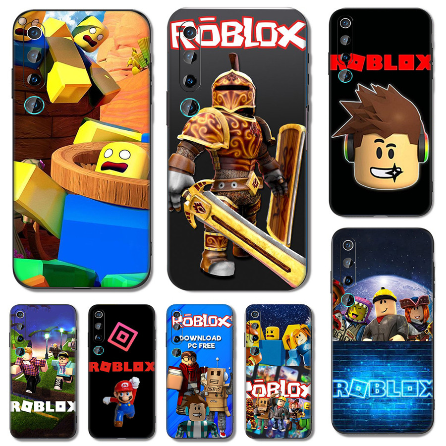 Xiaomi Poco M3 X3 Pro F3 Mi 8 Lite Roblox Game Spot TPU เคสโทรศัพท์มือถือแบบนิ่มสีดํา
