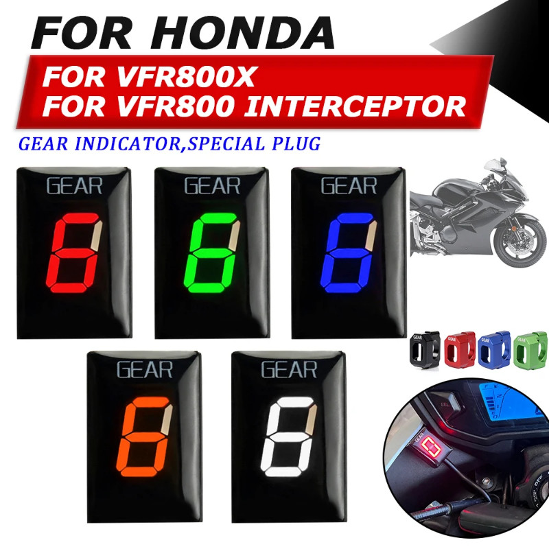 For Honda VFR800 2023 VFR800 interceptor VFR 800 X 800X Motorcycle Accessories Gear Indicator Ecu M