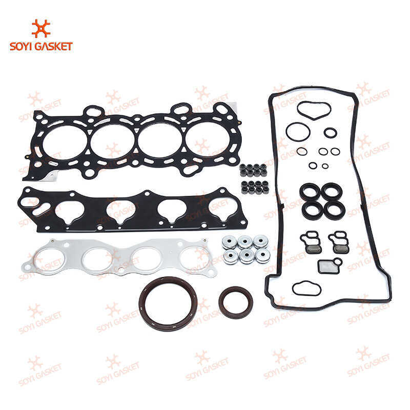 K24Z1RE4 CRV 06110-RAF-Q01 ชุดยกเครื่องเครื่องยนต์ท่อไอเสีย Manifold ปะเก็นหัวฉีดไฟหลังจากซีลน้ํามัน