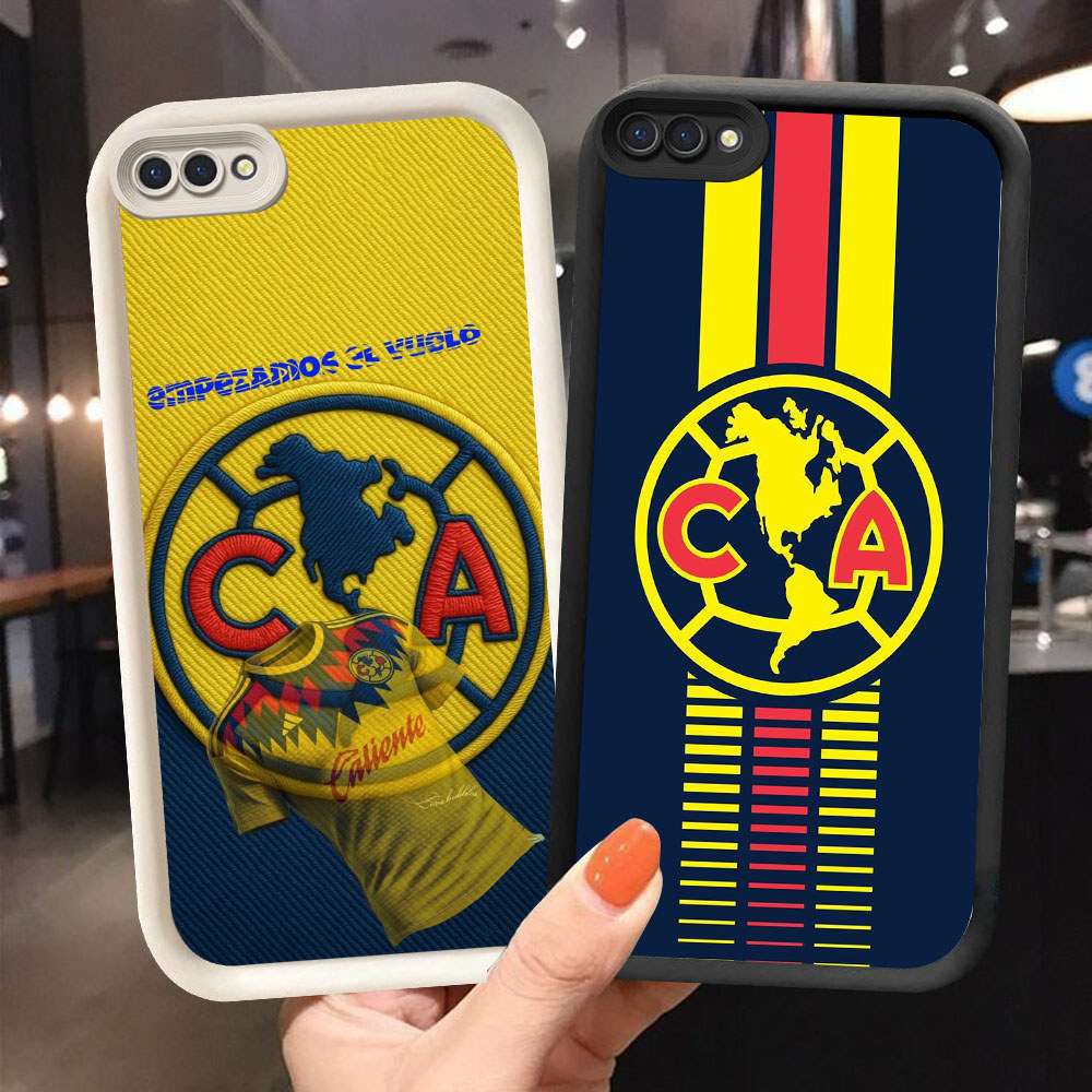 YS-44 Club America กันกระแทกสําหรับ OPPO A5 A5X A3S A1K A12E Realme 14 14T C2 C2s