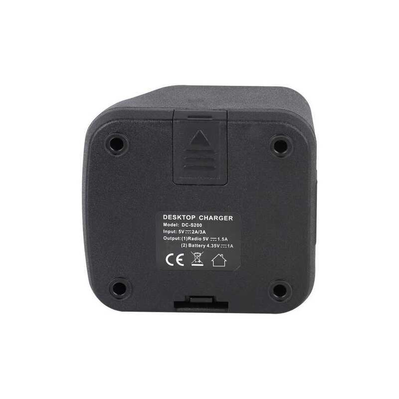 ▥ Original Desk Charger สําหรับ Inrico S200 โทรศัพท์มือถือ Walkie Talkie