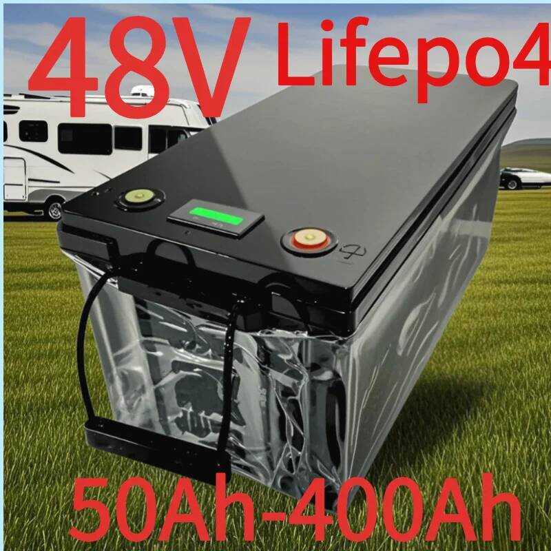 Lifepo4 แบตเตอรี่ลิเธียม 48V ขนาด 50Ah/100Ah/150Ah/200Ah/300Ah สำหรับระบบพลังงานแสงอาทิตย์ การเชื่อม