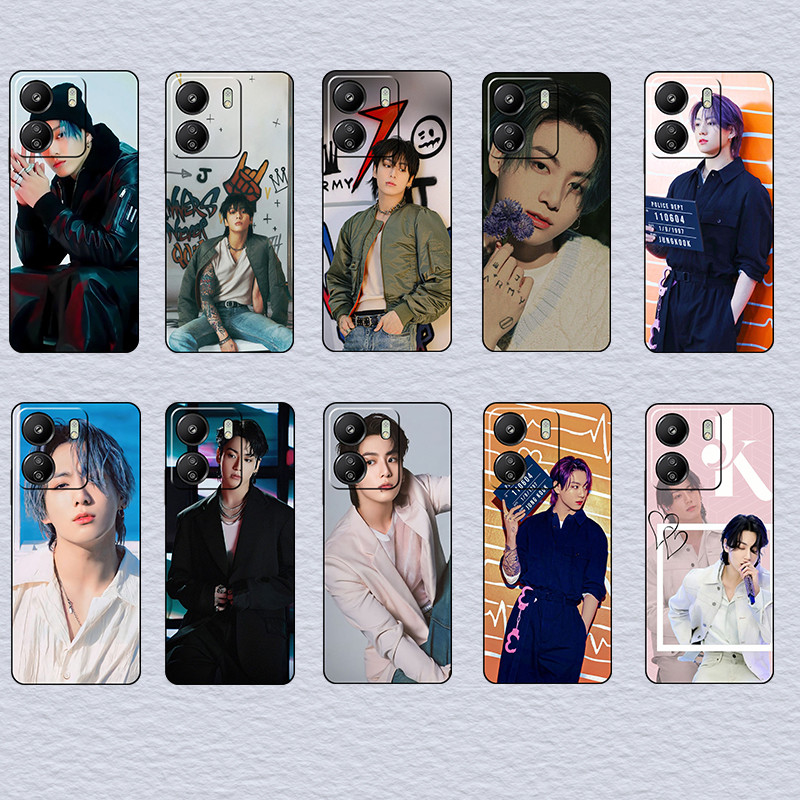 สําหรับ Xiaomi Redmi 6A 7A 8A 7 8 9 9A 9i 9C Jung Kook เคสโทรศัพท์ฝาครอบป้องกัน