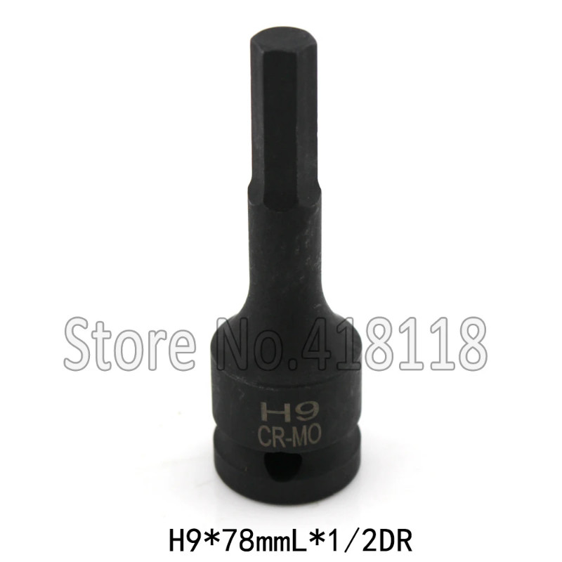 H9*78MML*1/2"DR Made In Taiwan H9 Replace Brake Lining Brake Socket Tools For BENZ, BMW, VW, AUDI,