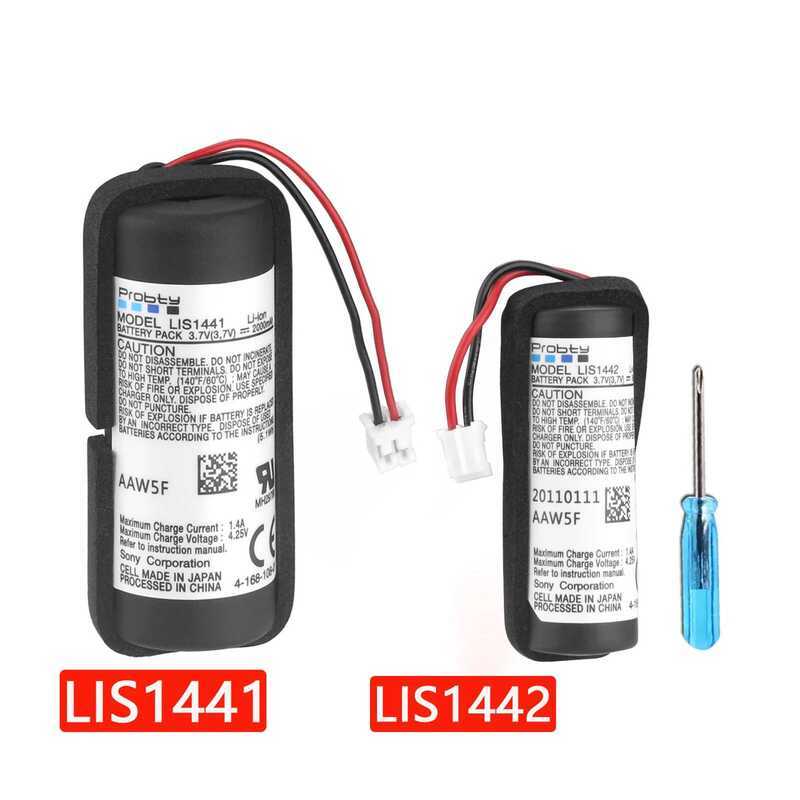 LIS1441 แบตเตอรี่ LIS1442 ขนาด 2000mAh/900mAh สำหรับ Sony CECH-ZCM1E CECH-ZCM1U CECH-ZCS1E Playstati