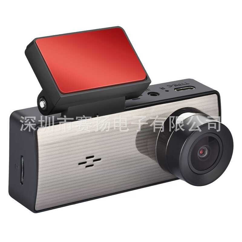 20254K เครื่องบันทึกการขับขี่ด้านหน้าด้านหลัง Dual Screen Dual Camera HD ตําแหน่ง adas Driving Assis