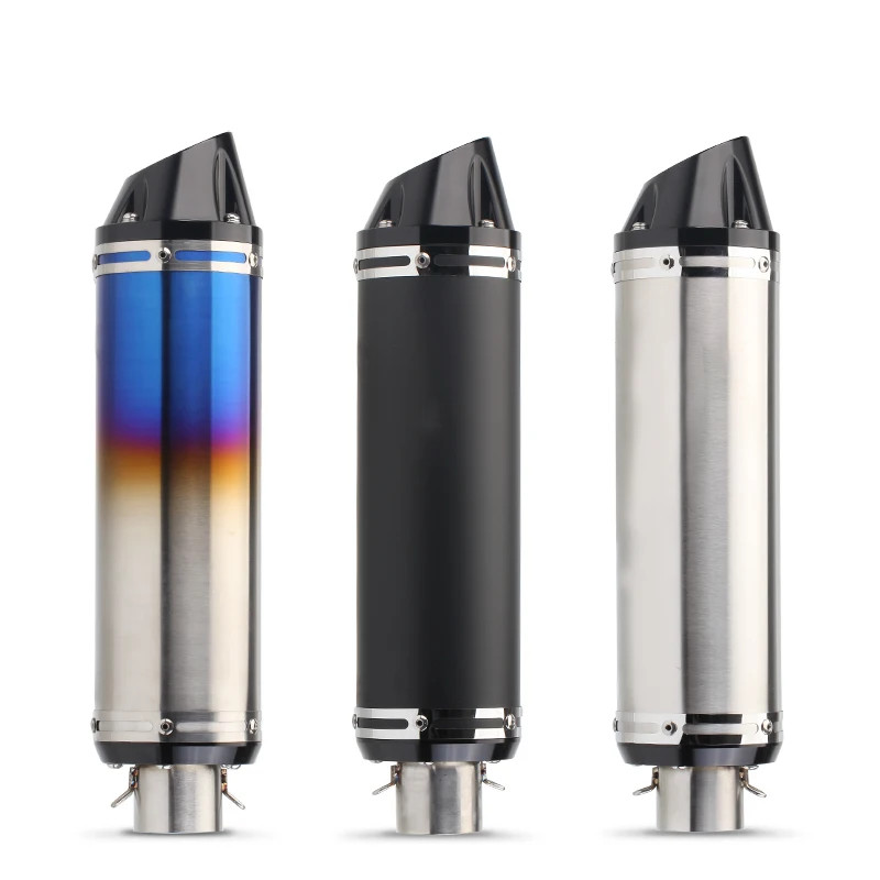 Motorcycle refitting CNC round explosion Street exhaust 350 / 250 Yamaha R6 k6k8k9 exhaust pipe gen