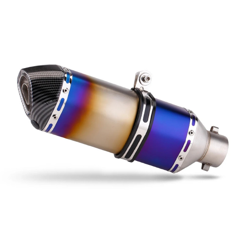 51MM Motorcycle Exhaust Pipe M1/R1 GP Moto Muffler Slip on For pcx nmax aerox z400 z250 z650 cbr150