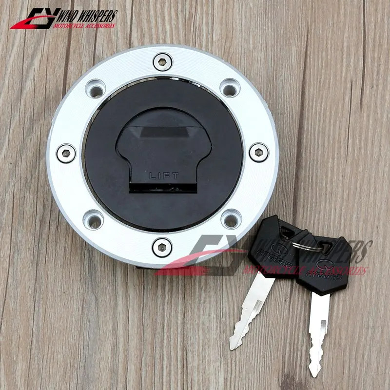 Fuel Gas Tank Cap Cover Lock 8 Hole For Suzuki Bandit GSF1200 GS600F GS500 RGV250 TL1000R TL1000S H