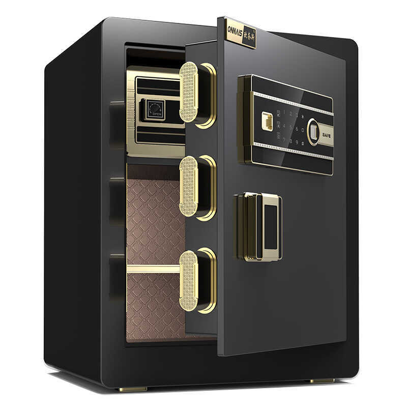 ตู้เซฟขนาดเล็ก Onais Safe Home ลายนิ้วมือ รหัสผ่าน 45/60/70 สำหรับสำนักงาน ข้างเตียง ตู้เซฟขนาดใหญ่พ