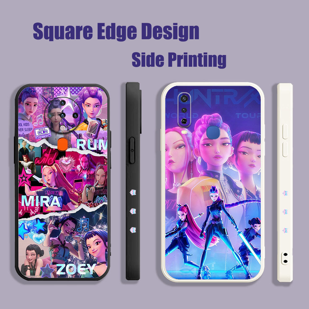 ปลอกสําหรับ OPPO A35 Reno 5K A16E A16K A94 Reno7 Reno7z Reno6 A55 A74 Kpop Demon Hunters GRJ14 เคสโท