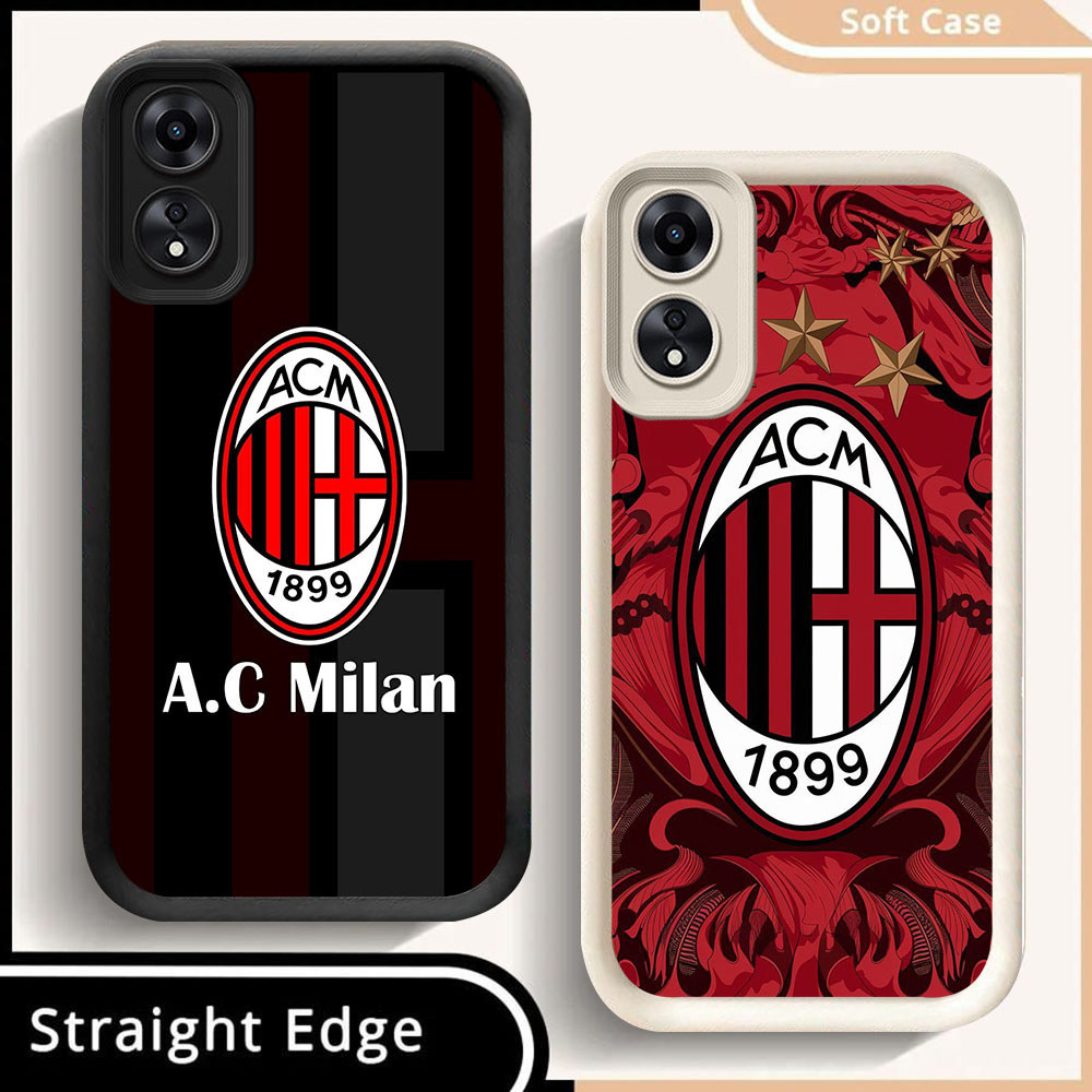 SD-75 AC MiLan ปลอกกันกระแทกสําหรับ OPPO A17 A38 A58 F23 A60 A18 A78 A98