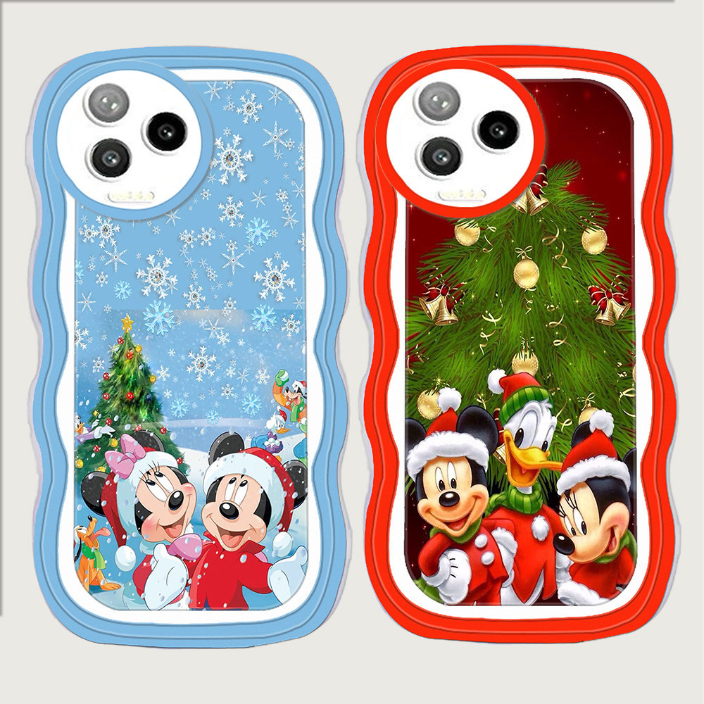 CA8 Mickey Christmas Casing สําหรับ Infinix Note 12 2023 G96 Pro เคสโทรศัพท์ TPU