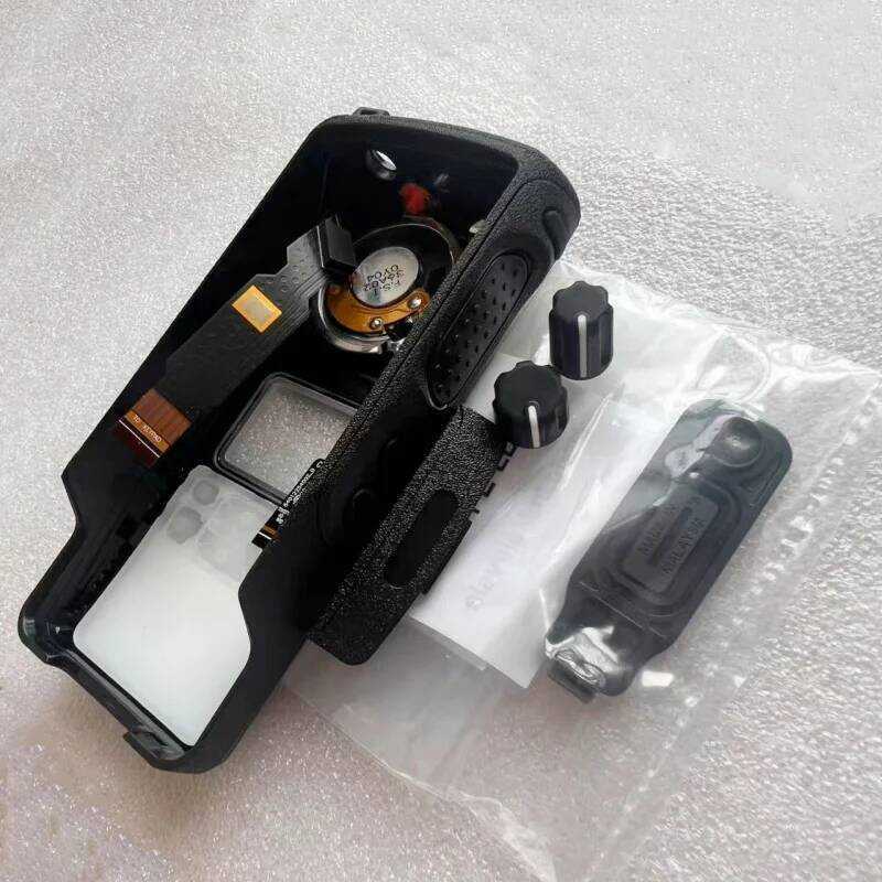 ۞ Walkie-Talkies เปลี่ยนพร้อมลําโพงสําหรับ Motorola Dp4600 Dp4601 วิทยุอะไหล่ซ่อม