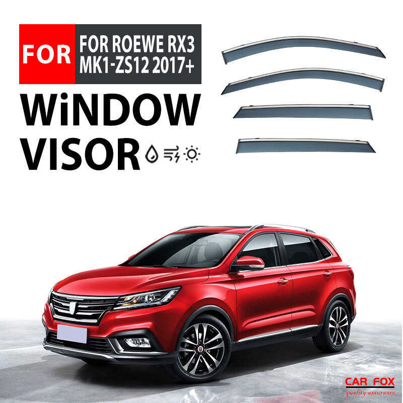 เหมาะสําหรับ Rongwei RX3 ที่บังแดดกันฝนแบบหน้าต่าง Rain Eyebrow ROEWE RX3 ที่บังแดดหน้าต่าง