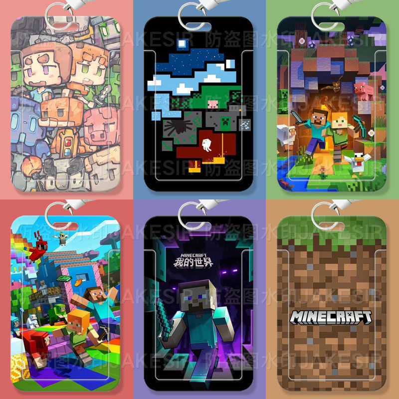 เกม มายคราฟ สินค้า ผู้ถือบัตร ป้ายชื่อ ปกการ์ด อุปกรณ์การเรียน