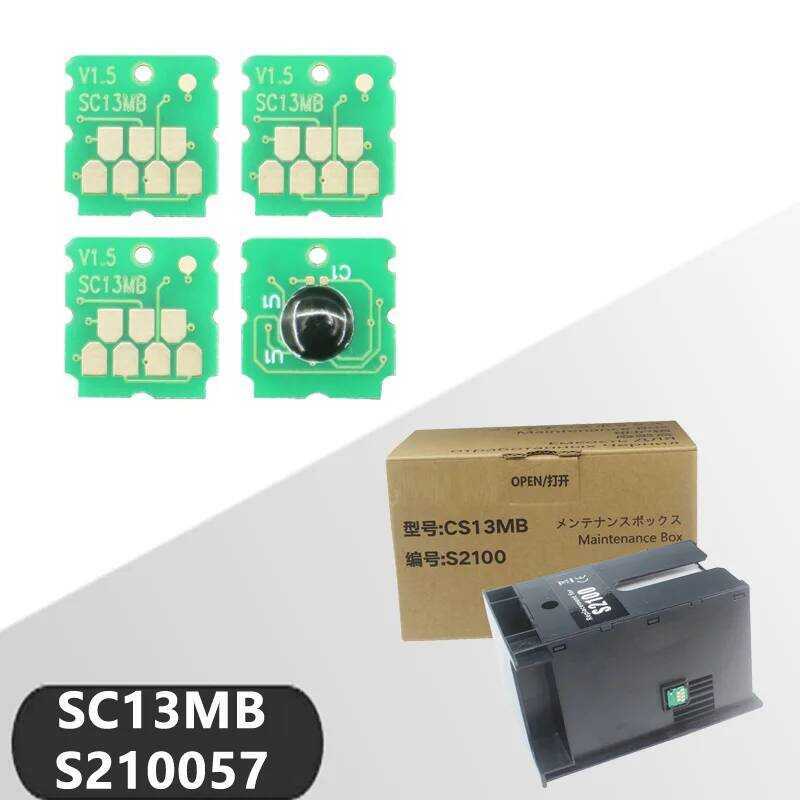 SC13MB ชิปถังหมึกบำรุงรักษา S210057 สำหรับ Epson SureColor T3170 T5170 F570 F571 T3180 T5180 T2100 T
