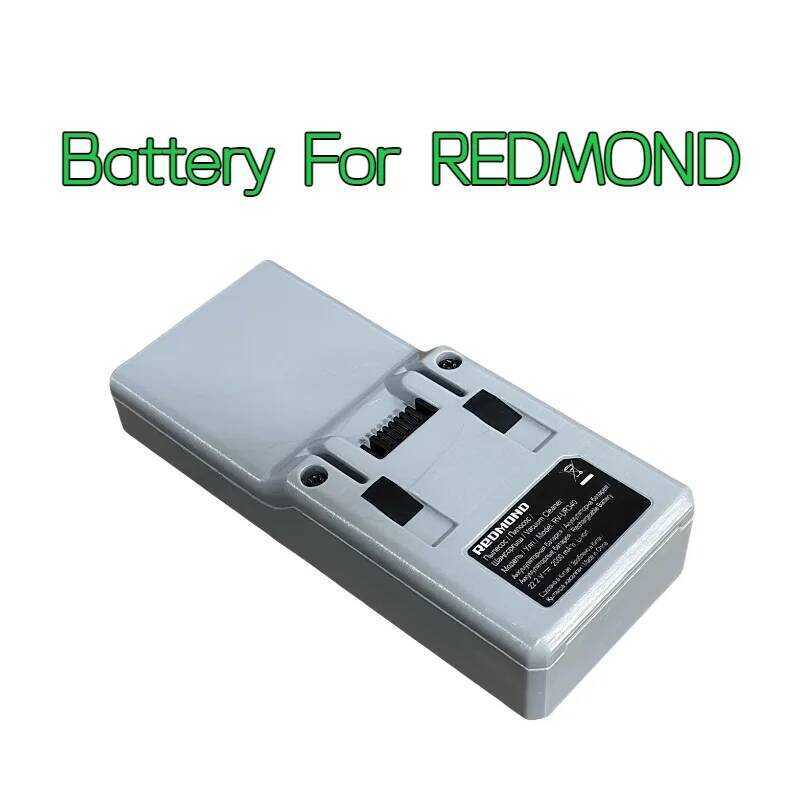 RV-UR340 แบตเตอรี่ สำหรับชิ้นส่วน/อุปกรณ์เสริมเครื่องดูดฝุ่น RED 22.2V 2000mAh RV-UR341 แหล่งจ่ายไฟส
