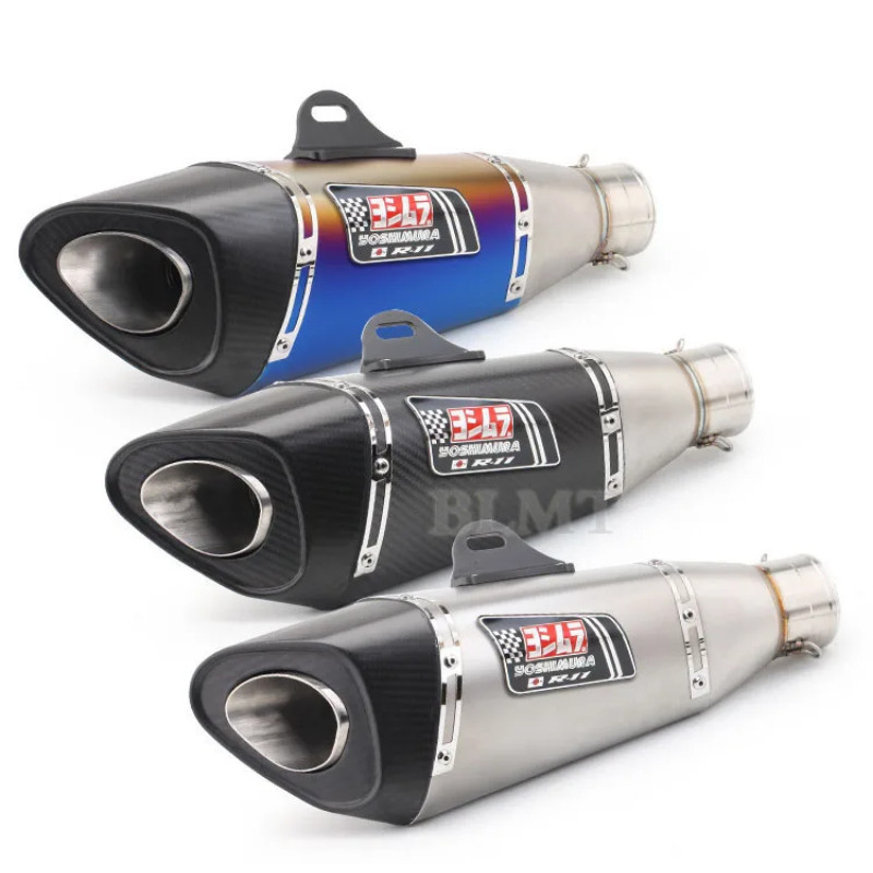 Universal 51mm 60mm motorcycle exhaust with Db killer Yoshimura R11 muffler for Z900 GSXR1000 SV650