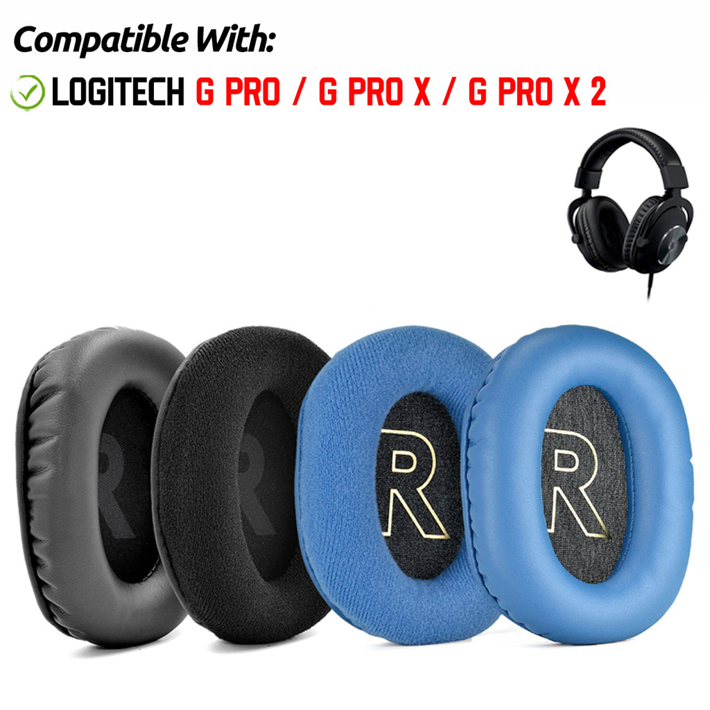 สําหรับ Logitech G Pro / G Pro X / G Pro X 2 หูฟังสําหรับเล่นเกมแผ่นรองหูฟังเบาะฟองน้ําชุดหูฟัง Earm
