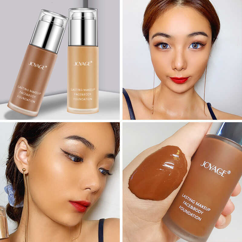 Wheat Dark Liquid Foundation Bronze Beauty Dark Makeup Dark Skin คอนซีลเลอร์คอนซีลเลอร์ Toning Tonin